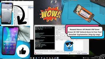 Huawei Honor Qualcomm Kirin MTK CPU Best Tool FRP Reset Just 5 To 10 Sec Remove Done
