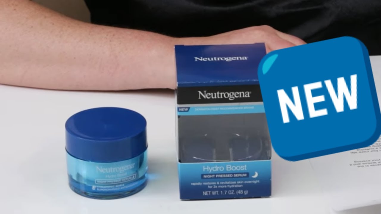 Neutrogena NEW! 🆕 Hydro Boost Night Pressed Serum Overnight Serum