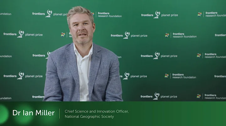 Dr. Ian Miller, Chief Science and Innovation Officer at the National Geographic Society