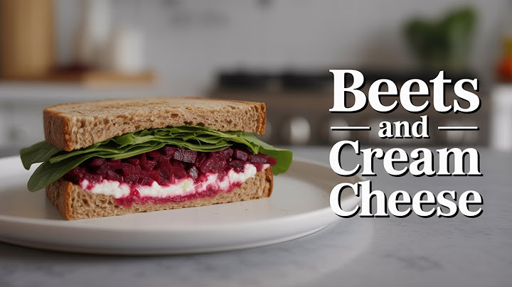 What Happens When You Mix Beets and Cream Cheese?