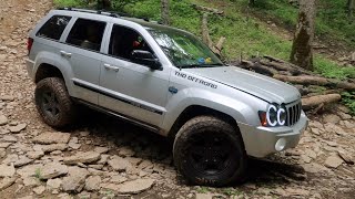 WJ vs WK at Dirty Turtle Offroad Park Bedford,  Kentucky