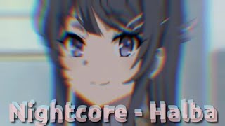 Halba ( by Bahjat ) - Nightcore video || w/Lyrics