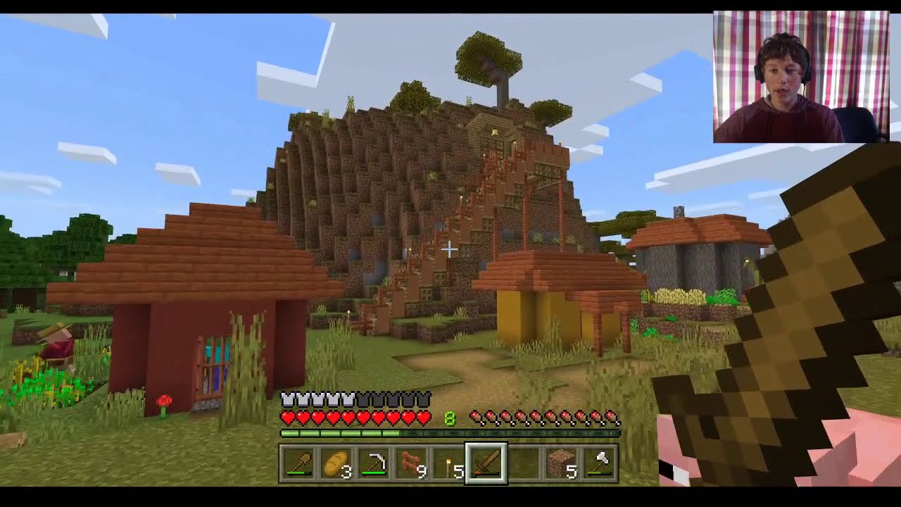 Minecraft Lets Play ep 2: House - YouTube