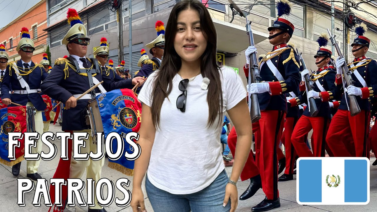 DESFILE 15 de SEPTIEMBRE en CIUDAD de GUATEMALA 2025 🇬🇹 204 AÑOS de INDEPENDENCIA | Celinaz 🇸🇻