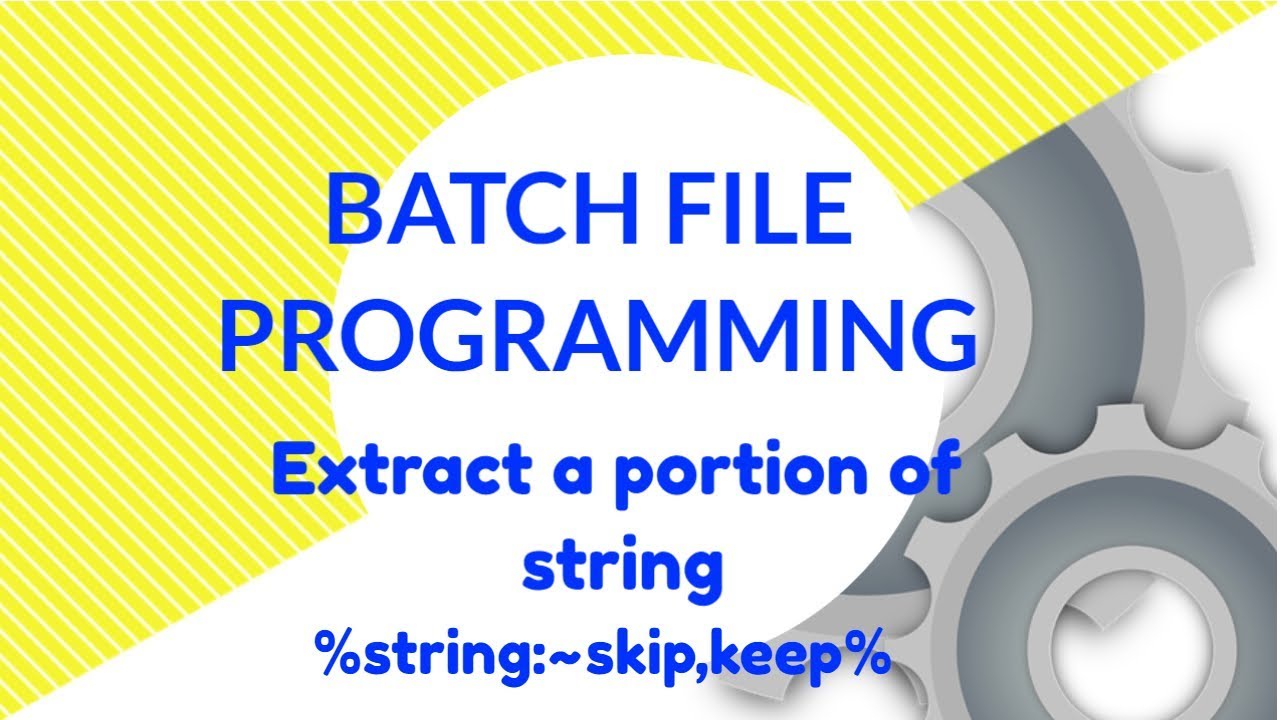 batch string