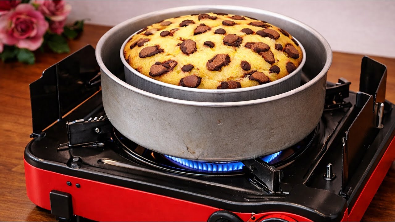 Без духовки! Простой и быстрый торт из одного яйца и простых ингредиентов.