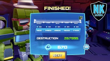 Angry Birds Transformers - Spark Run Level 58 - Featuring Level 21 Hound