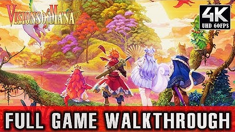 VISIONS OF MANA PS5 FULL GAME - GAMEPLAY WALKTHROUGH【4K60ᶠᵖˢ  UHD】