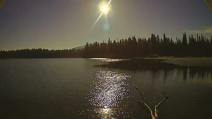 Freeze Up of a Northern Lake - Six Day Time Lapse