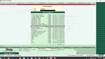 Cut off Date Back Date lock module for Tally.ERP9