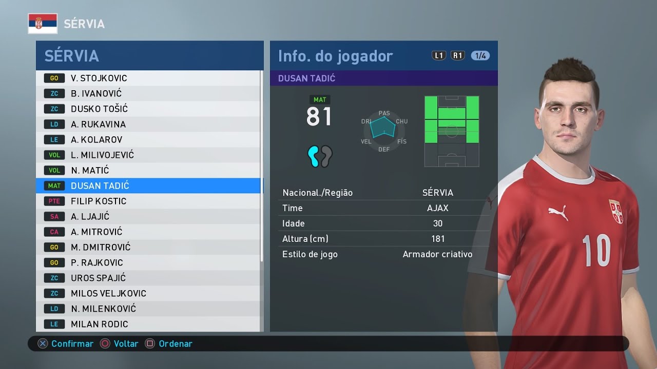 c noronha pes 2018