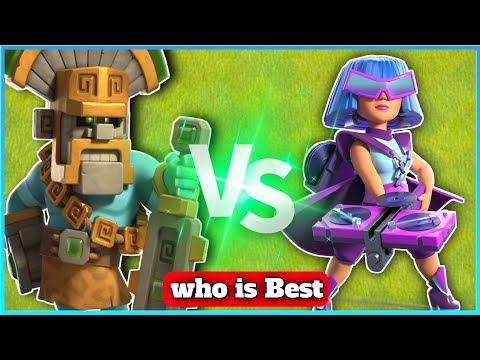 Jungle King vs Party Queen  Clash of clans
