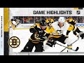 Penguins @ Bruins 2/8/22 l NHL Highlights