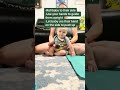 #shorts Hand placement is key to help your baby learn how to get up from laying into sitting