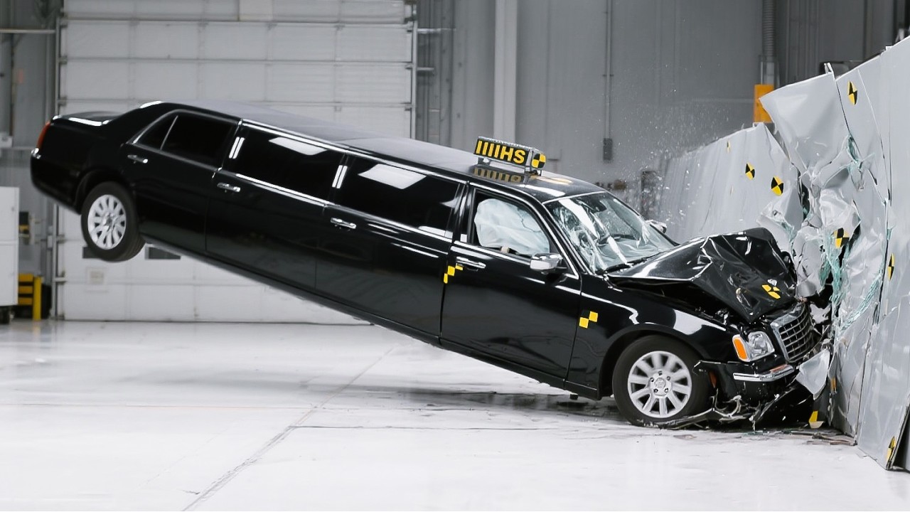 Limousine Cars Crash Test & Safety Demonstrations
