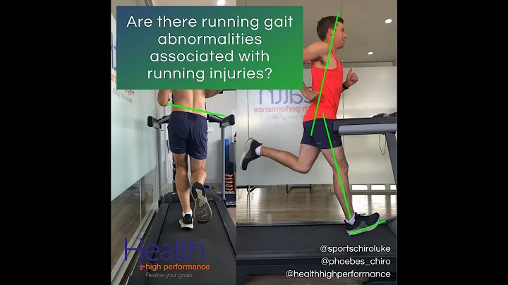 Are there running gait abnormalities associated with running injuries?