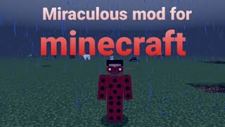 Minecraft Miraculous Ladybug and Catnoir mod showcase screenshot 1