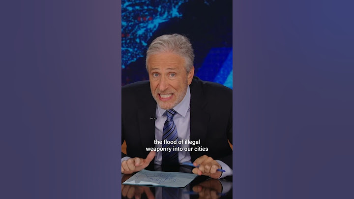 "The balls on these motherf***ers" -Jon Stewart on Republicans hypocrisy on gun crimes in cities