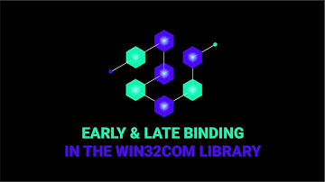 Early Vs Late Binding In Win32Com