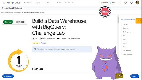 Build a Data Warehouse with BigQuery: Challenge Lab | #2024 | #GSP340 |#qwiklabs