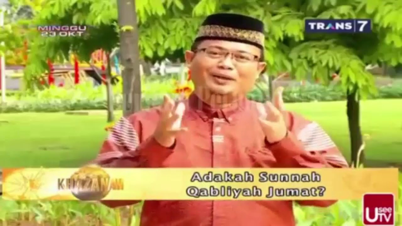 Adakah Shalat Sunnah Qabliyah Sebelum Shalat JUMAT - YouTube