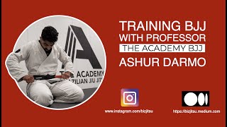 Professor Ashur Darmo - Brazilian jiu jitsu class in Northfield, IL