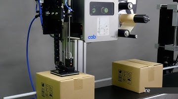 Reflex Labels - Online print and apply system (pneumatic label applicator)