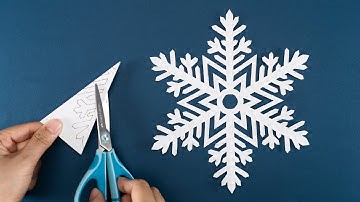 NEW PAPER SNOWFLAKE CHALLENGE - How to make Snowflakes out of Paper