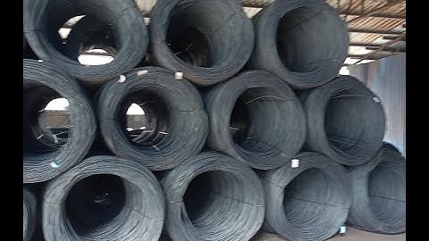 How to produce the binding wire? (wire drawing machine)