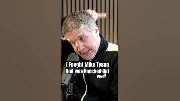 Mike Tyson knocked me Out !
