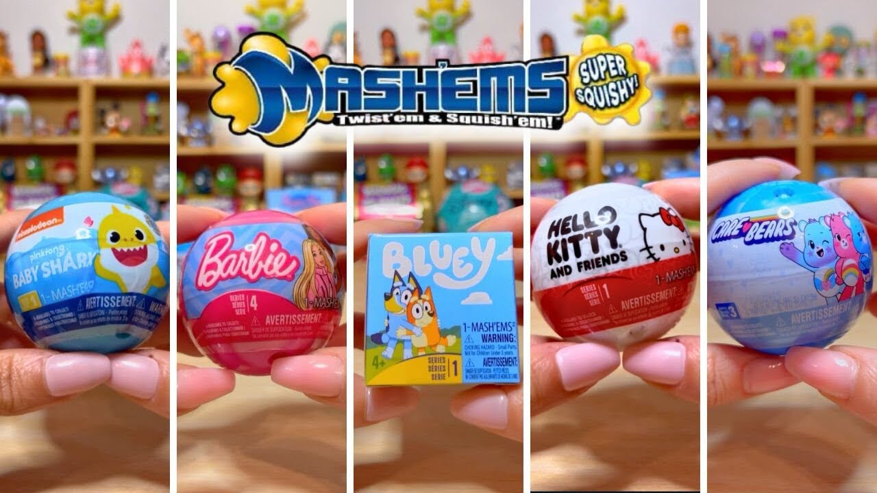 ASMR OPENING MASH’EMS TOY COMPILATION 