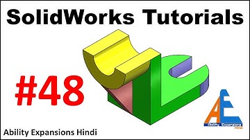 solidworks exercise 48 | solidworks tutorial for beginners in hindi | solidworks 3d | 3d tutorials