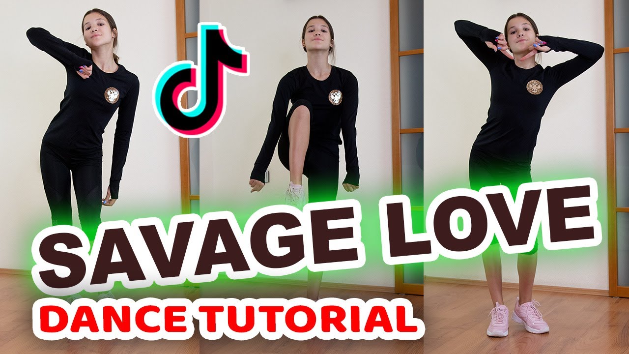 Savage Love Tik Tok Tutorial Tiktok Slow Detailed Dance Tutorial Danig Youtube