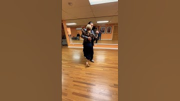 Milonga class demo Analía Carreño Luis Ramírez #tango #dancer #tangoclass #ballroomdance #albany