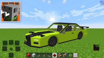 How to Make Working CAR in CRAFTSMAN : Building Craft