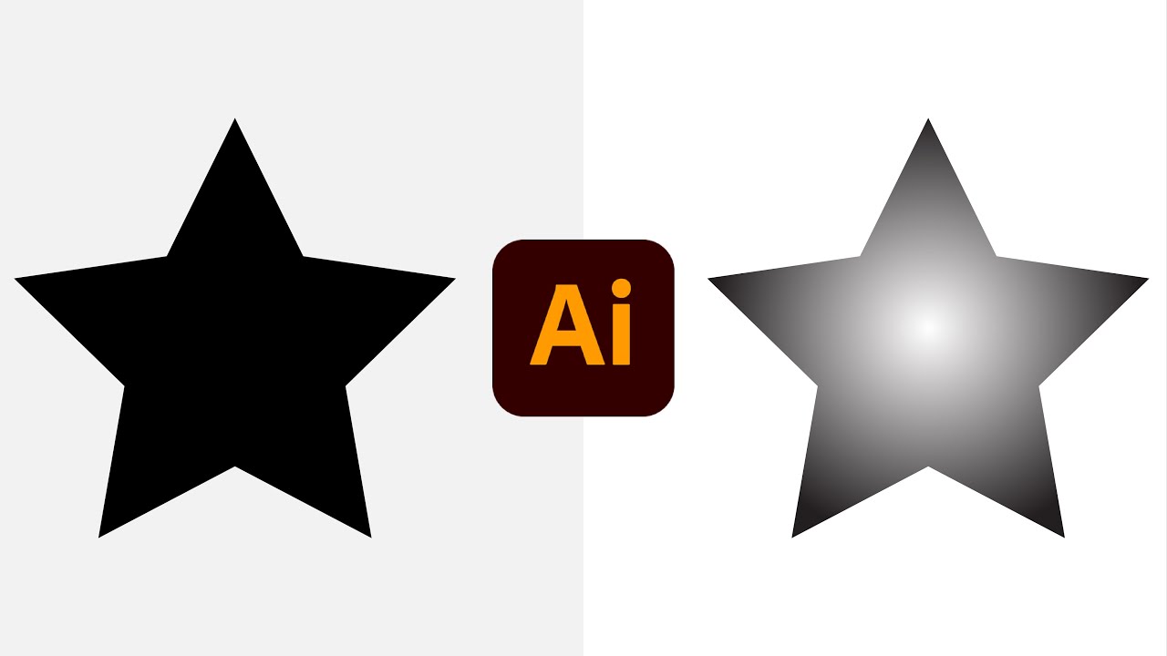 How to Use Gradient Tool in Adobe Illustrator | You Illustrator - YouTube