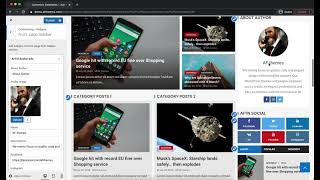 EnterNews - Widgets and Widgets Areas  - The Best Responsive News and Magazine WordPress Theme