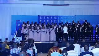Nguwe wedwa Mmeli wami by PURE VOICES...Conducted by  Mr G Nxumalo