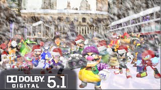 Wario Dies By An Angry Crowd After Plays Dirty Jingle Bell While Ice Skatingremastered.ac3