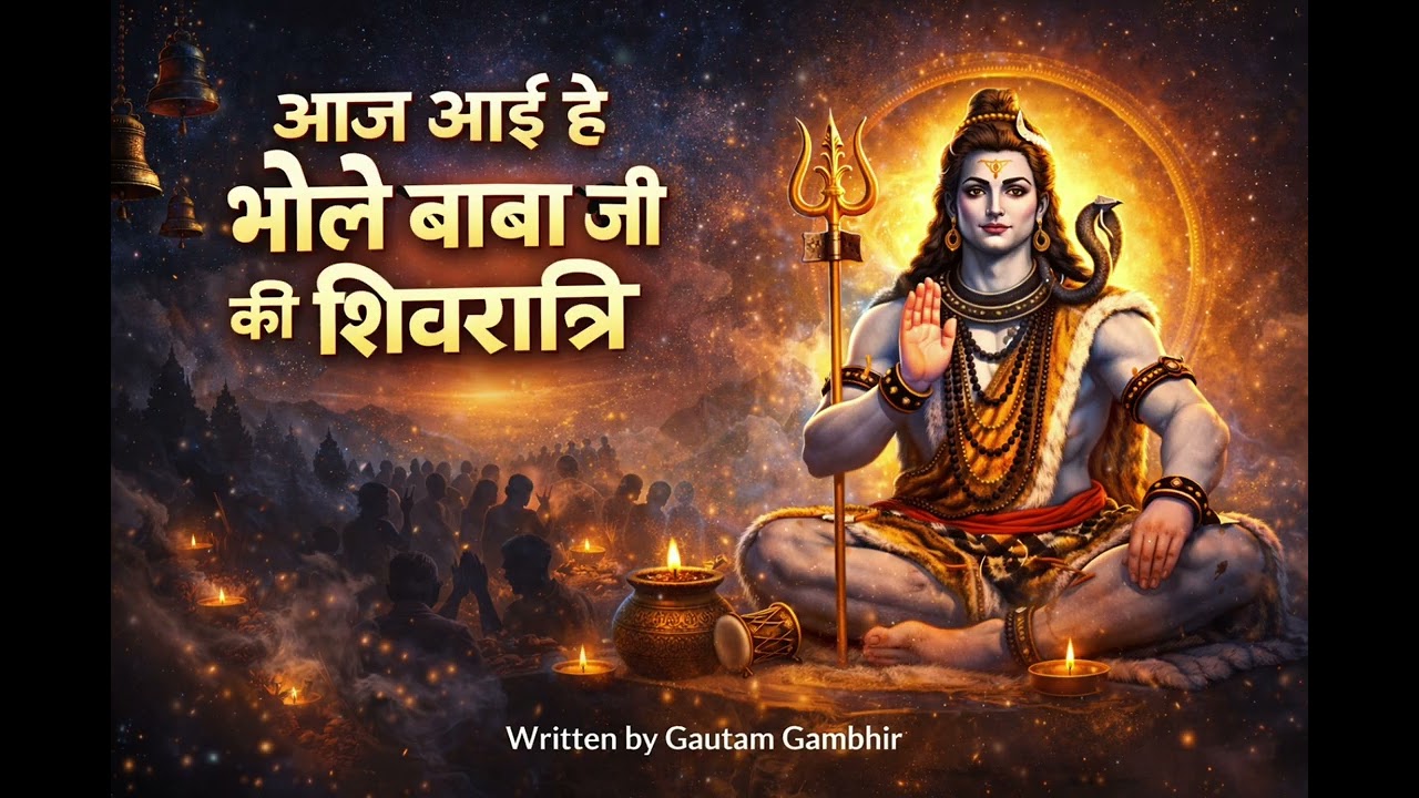 आज आई है भोले बाबा जी की शिवरात्रि | Shivratri Special Shiv Bhajan 2026 | Mahadev Song