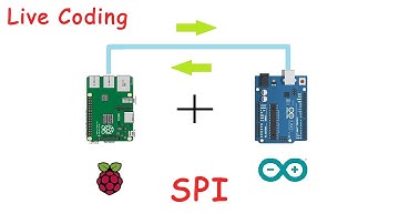 Arduino - Raspberry Pi SPI Communication Protocol | Live Coding | Thesis | The Novice Learner