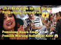 Pemulung suara emas munculpengunjung heran 