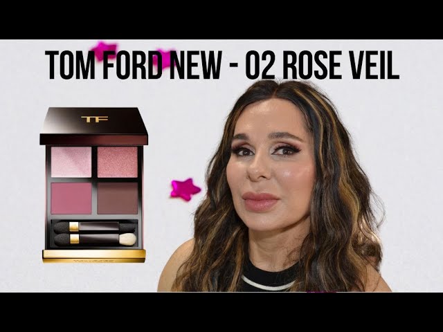 TOM FORD アイカラー クアッド 02 ROSE VEIL　限定カラー アイ カラー クォード 02S ローズ ベール / TOM FORD BEAUTY