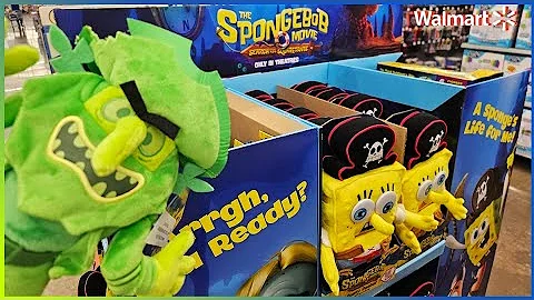 SpongeBob Movie Search for SquarePants Toys Sail Through Walmart