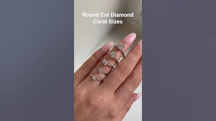 What’s your dream diamond carat size? #engagementring #jamesallen #shorts #diamondengagementring