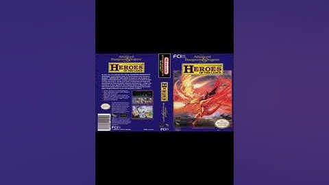 Advanced Dungeons & Dragons - Heroes of the Lance - NES Soundtrack Music