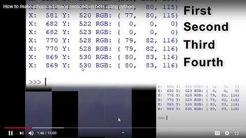 How to make advanced image recognition bots using python   YouTube   Google Chrome