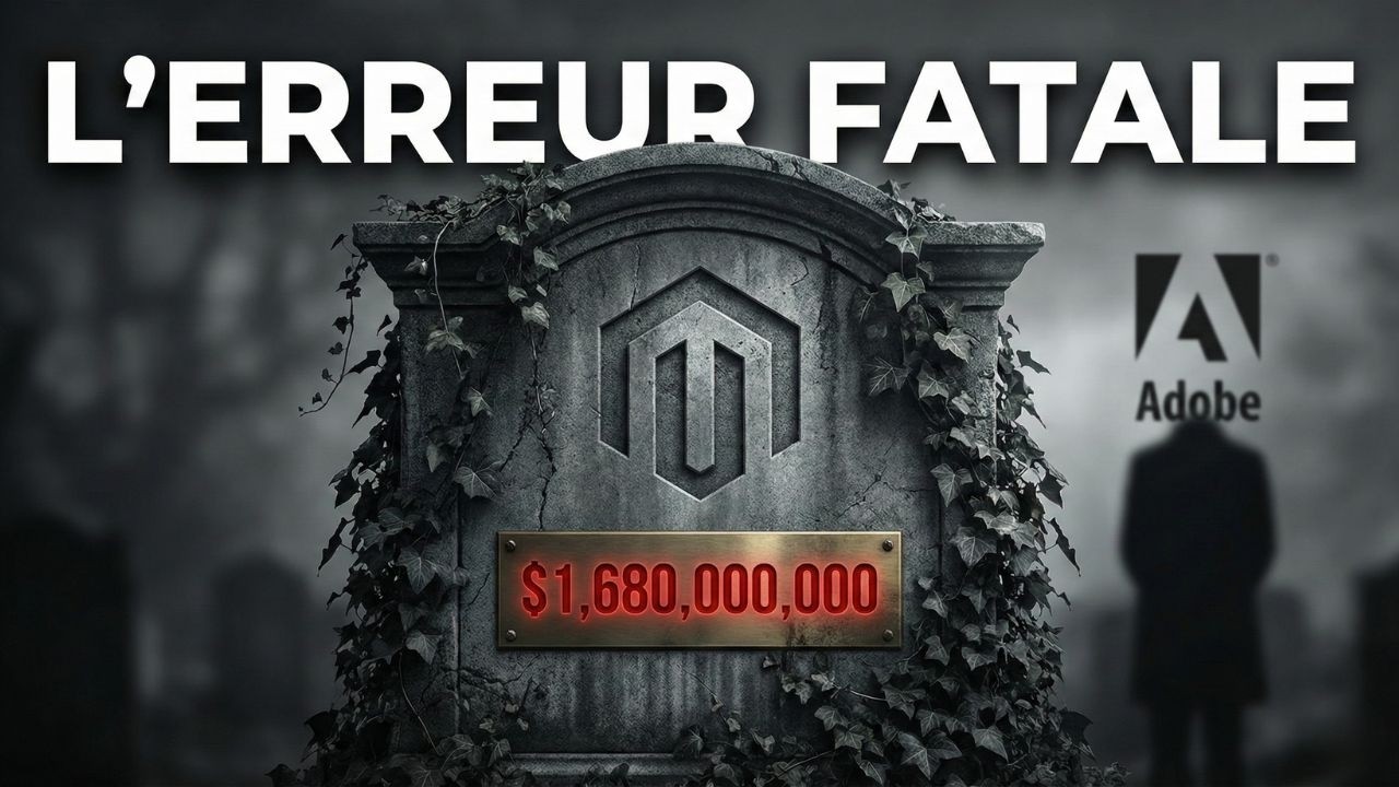 L'erreur à 1,68 Milliard $ d'Adobe qui a créée Shopify