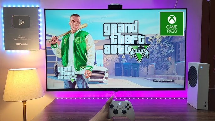 JOGANDO GTA 5 NO XBOX 360 EM 2023! Setup & Gameplay 