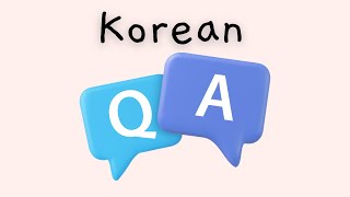 Korean Q&A Live Session